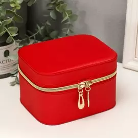 Шкатулка кожзам для косметики