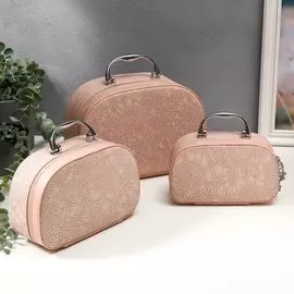 Шкатулка кожзам для косметики