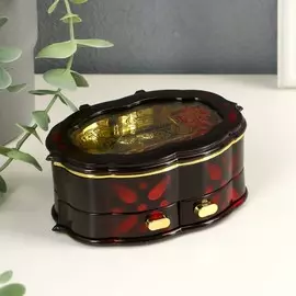 Шкатулка музыкальная овал