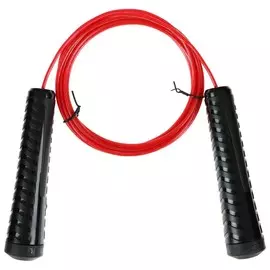 Скакалка fortius 3 м, цвет красный
