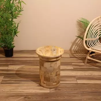 Столик кофейный 38х38х45 см, манговое дерево