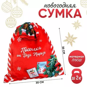 Рюкзак - мешок детский новогодний