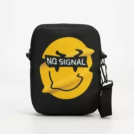 Сумка no signal, 15х3х20, отд на молнии, длин ремень, цвет чёрный