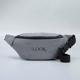 Сумка поясная светоотражающая look at me 35х12х5 см
