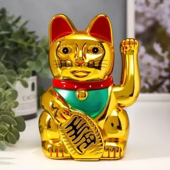 Сувенир кот пластик