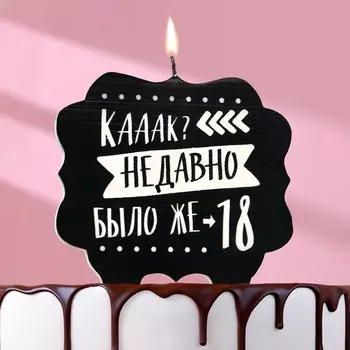 Свеча для торта