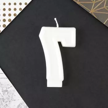 Свеча для торта, цифра 7