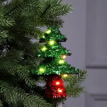 Светодиодная фигура из мишуры