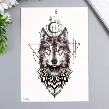 Татуировка на тело черная