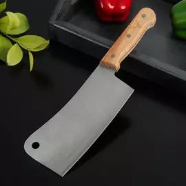 Нож - топорик кухонный доляна