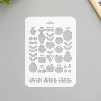 Пластиковый трафарет для творчества
