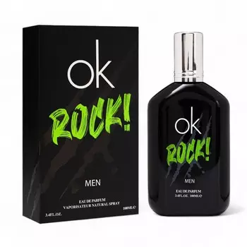Туалетная вода мужская ok rock! (по мотивам calvin klein one shock men), 100 мл