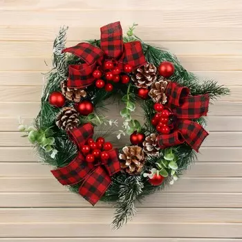 Венок новогодний d=26 см