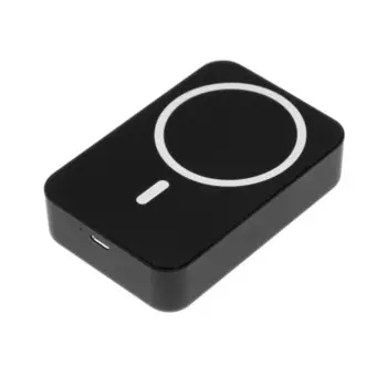 Внешний аккумулятор crr-34, 10000 мач, 5 w, для iphone с функцией magsafe, черный