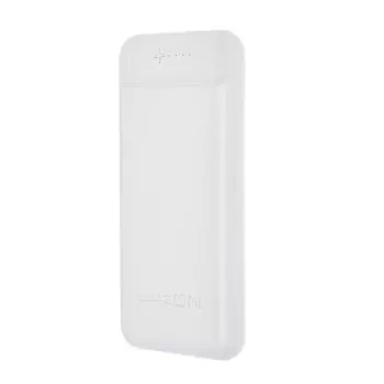 Внешний аккумулятор luazon pb-29, li-pol, 10000 мач, 2 usb, type-c, microusb, 2.1 a/1 a