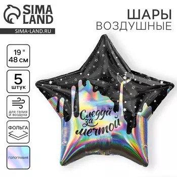 Воздушный шар фольгированный 19