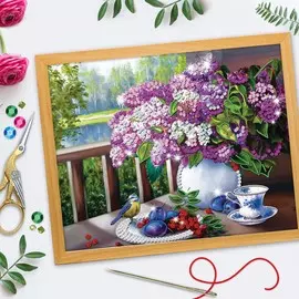 Вышивка бисером и пайетками