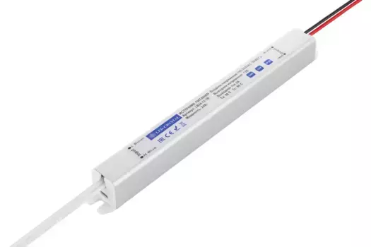 Блок питания для светодиодов 220/12V 24W, 2A, IP20, алюминиевый корпус, ультратонкий
