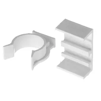 Клипса для кухонной ножки усиленная, белая