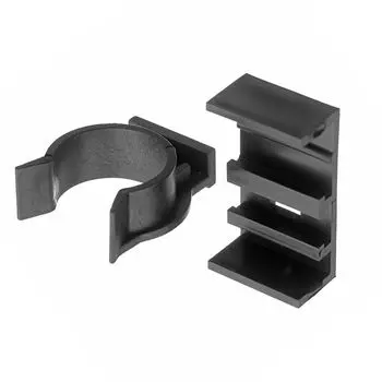 Клипса для кухонной ножки усиленная, черная