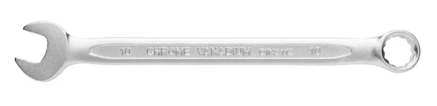 Ключ комбинированный, 10мм сталь CrV, DIN3113