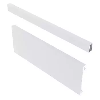 Комплект для высокого внутреннего ящика AXIS PRO (передняя панель Н110 и поперечный рейлинг), L-1200, белый