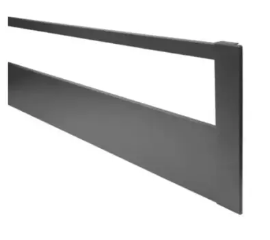 Комплект для высокого внутреннего ящика Модерн Бокс PRO (панель H-199 мм+рейлинг+крепление), антрацит