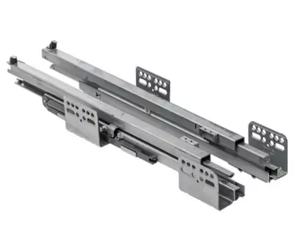 Комплект направляющих для выкатных сушилок в нижнюю базу GTV MOVIX PRO скрытого монтажа, с доводчиком