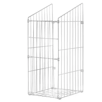 Корзина для белья откидная 50 (305х430х620), в модуль 500 мм, белая