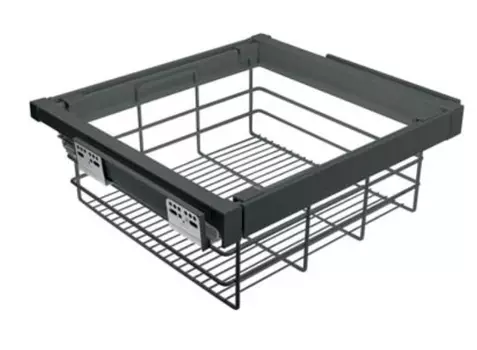 Корзина для белья ELITE WG-KOSZ70-60, в модуль 700 мм, графит