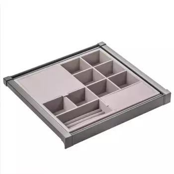 Корзина с органайзером ELITE WG-PRZEG60-60, в модуль 600 мм, графит