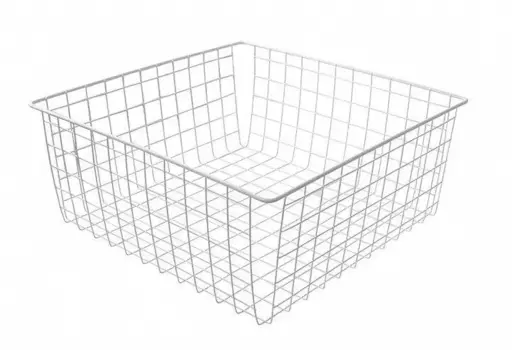 Корзина сотовая 435х485х200, белая