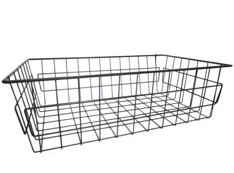 Корзина выдвижная 40III (355х485х150), в модуль 400 мм, антрацит, без направляющих