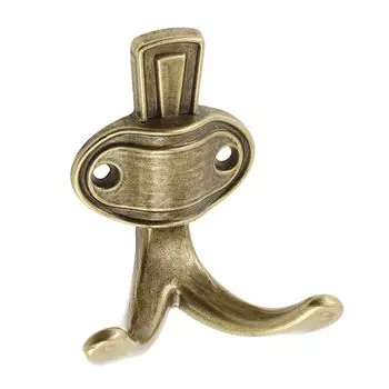 Крючок мебельный CORUNA, маленький, старое золото