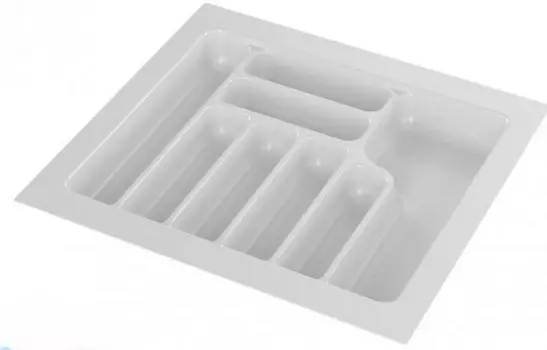 Лоток для столовых приборов Starax, 600, белый