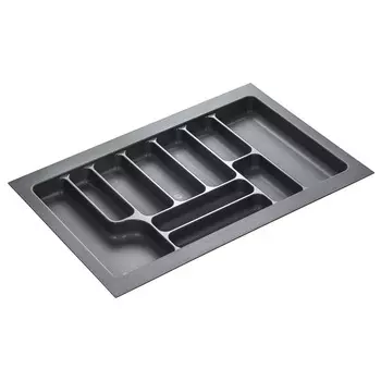 Лоток для столовых приборов Starax, 800, серый