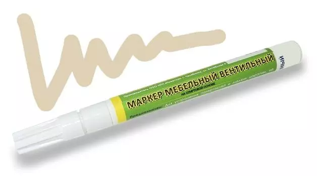 Маркер мебельный вентильный - ясень