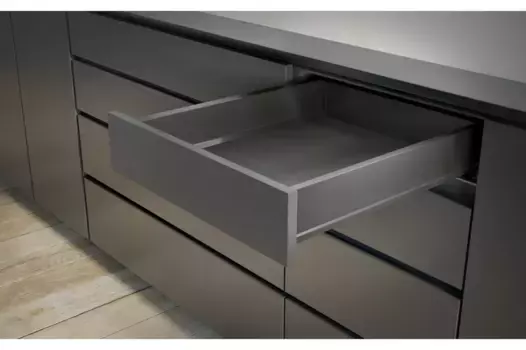 Модерн Бокс PRO L-550, низкий H-84 мм, антрацит