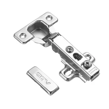 Петля накладная GTV ZP-COCA450-BE клиповая без пружины, с ответной планкой H-0 45мм, без еврошурупа