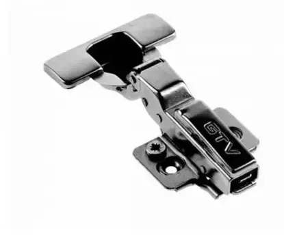 Петля SILENTO PRO полунакладная самозакрывающаяся без еврошурупа, с 3D регулировкой, H-0, CLIPON, черная