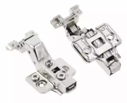 Петля SILENTO PRO ZM-HCSLRALU07-3DBEO внутренняя для алюминиевых рамок самозакрывающаяся с клипом с ответной планкой H-0 , без еврошурупа