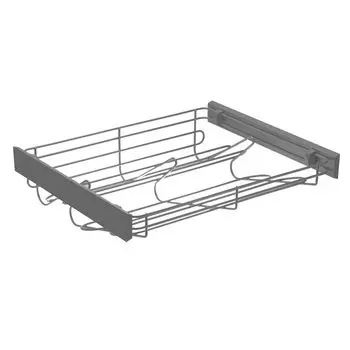 Полка для обуви SMART, в модуль 900 мм, (без направляющих), графит