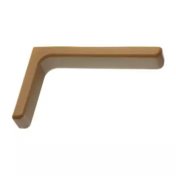 Полкодержатель L- 180мм светло-коричневая