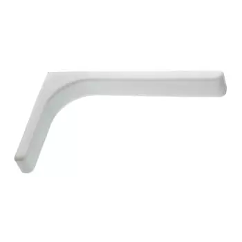 Полкодержатель L- 240мм белые