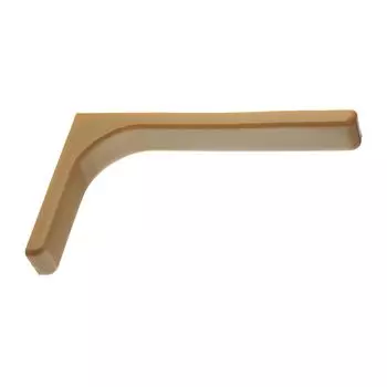 Полкодержатель L- 240мм светло-коричневая