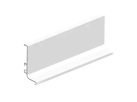 Профиль фальш-ручка 4464 L-образный БЕЛЫЙ ГЛЯНЕЦ RAL9016,L-4050 мм