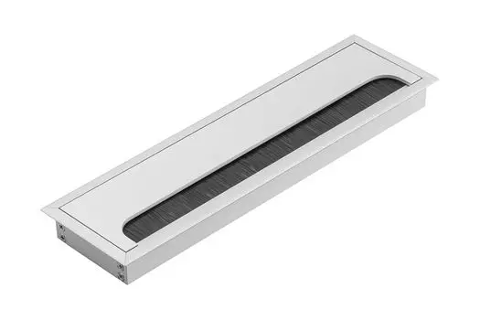 Пропуск для кабеля Merida 80х280, алюминий