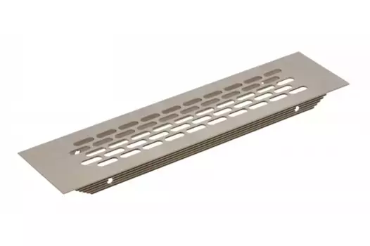 Решетка вентиляционная 245х60 мм, светлый антрацит