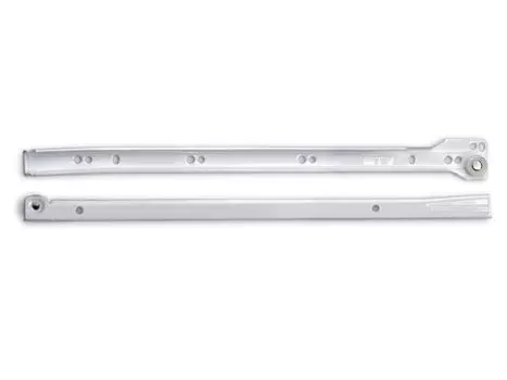 Роликовые направляющие GTV 0,9х400 мм, белые