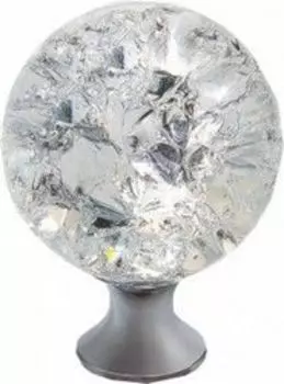 Ручка-кнопка с кристаллом GZ-CRPC30-01 хром